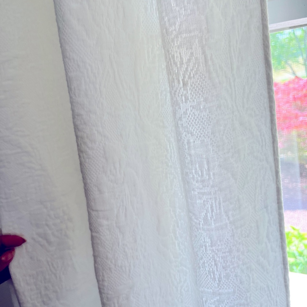 White Curtain Panels